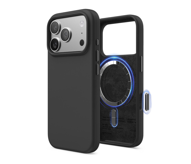 Elago Magsafe Silicon Case do iPhone 17 PRO Black ES17MSSC63PRO-BK - 1360491 - zdjęcie